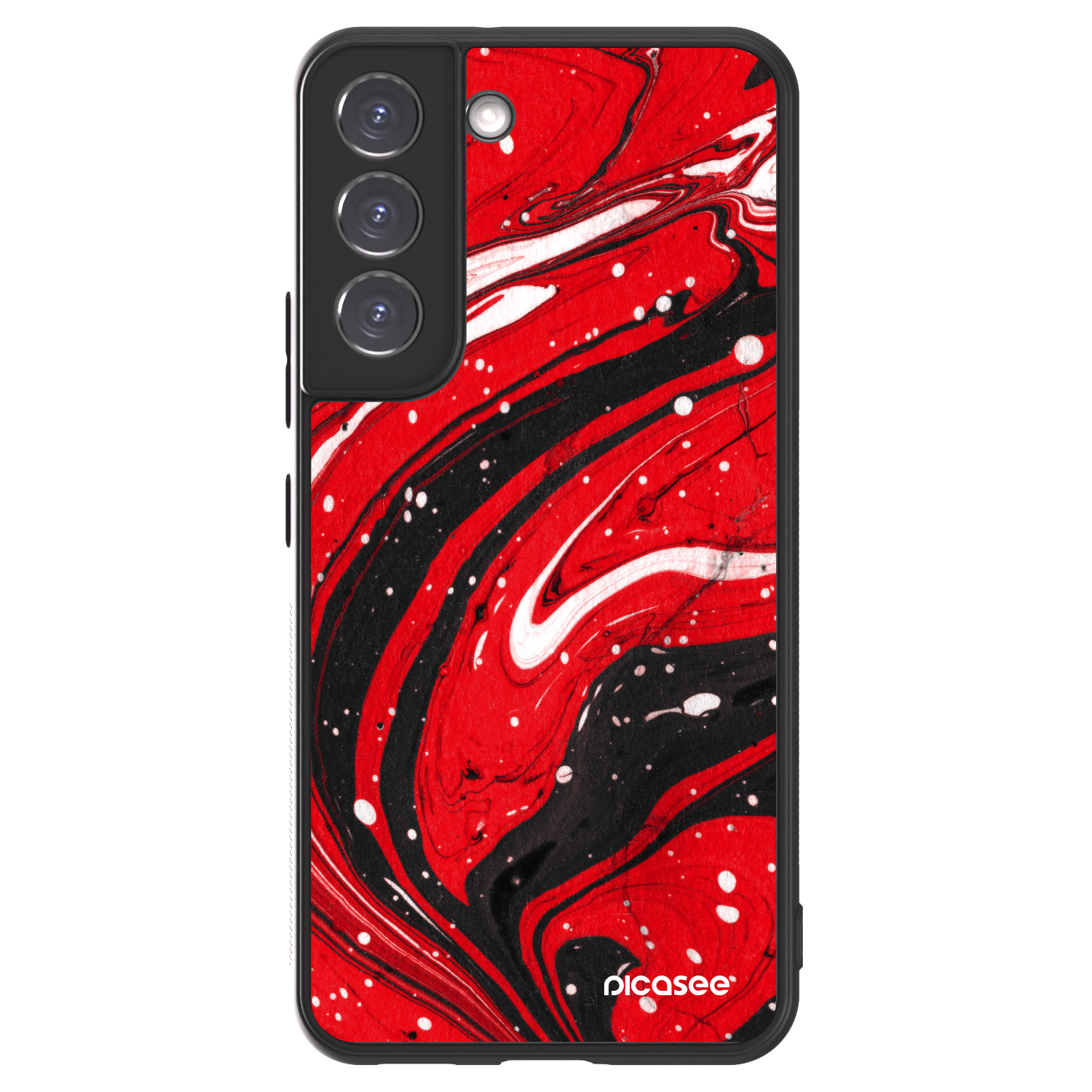 Picasee ULTIMATE CASE PowerShare za Samsung Galaxy S22 5G - Red black