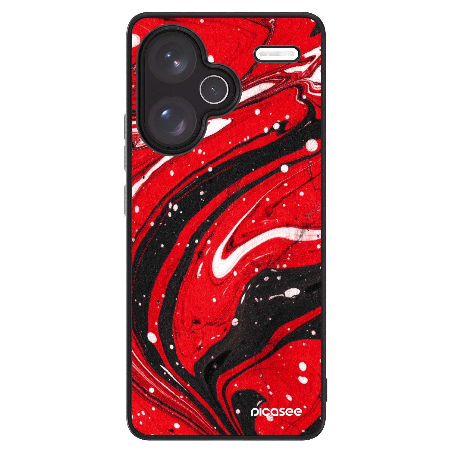 Picasee ULTIMATE CASE za Xiaomi Redmi Note 13 Pro+ 5G - Red black