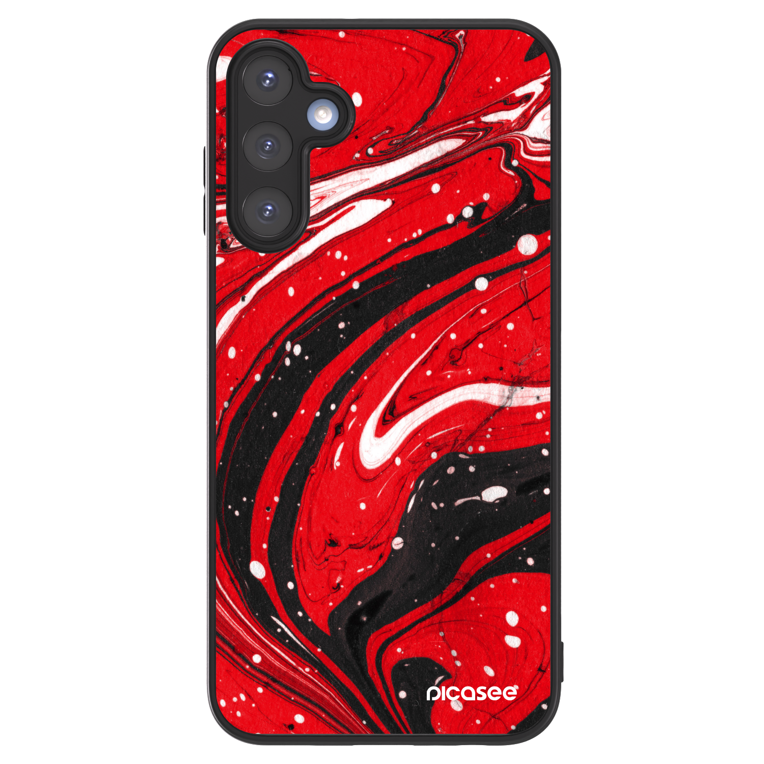 Picasee ULTIMATE CASE za Samsung Galaxy A15 A156B 5G - Red black