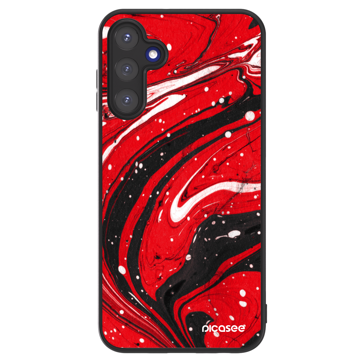 Picasee ULTIMATE CASE za Samsung Galaxy A15 A155F 4G - Red black