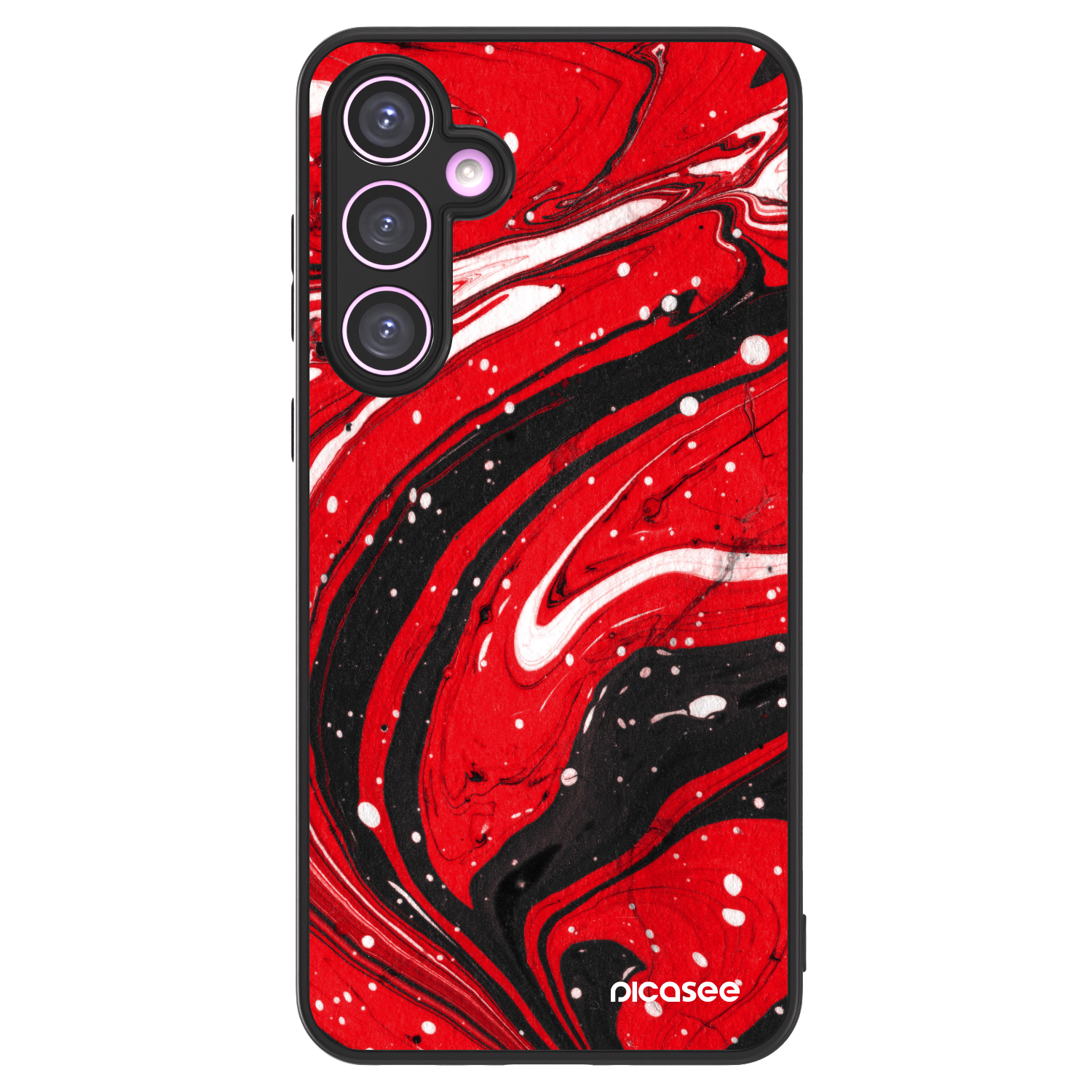 Picasee ULTIMATE CASE za Samsung Galaxy A35 5G A356B - Red black