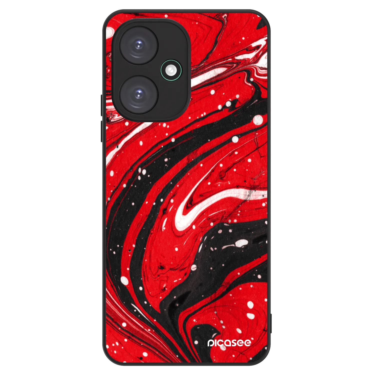 Picasee ULTIMATE CASE za Xiaomi Redmi 13C 5G - Red black