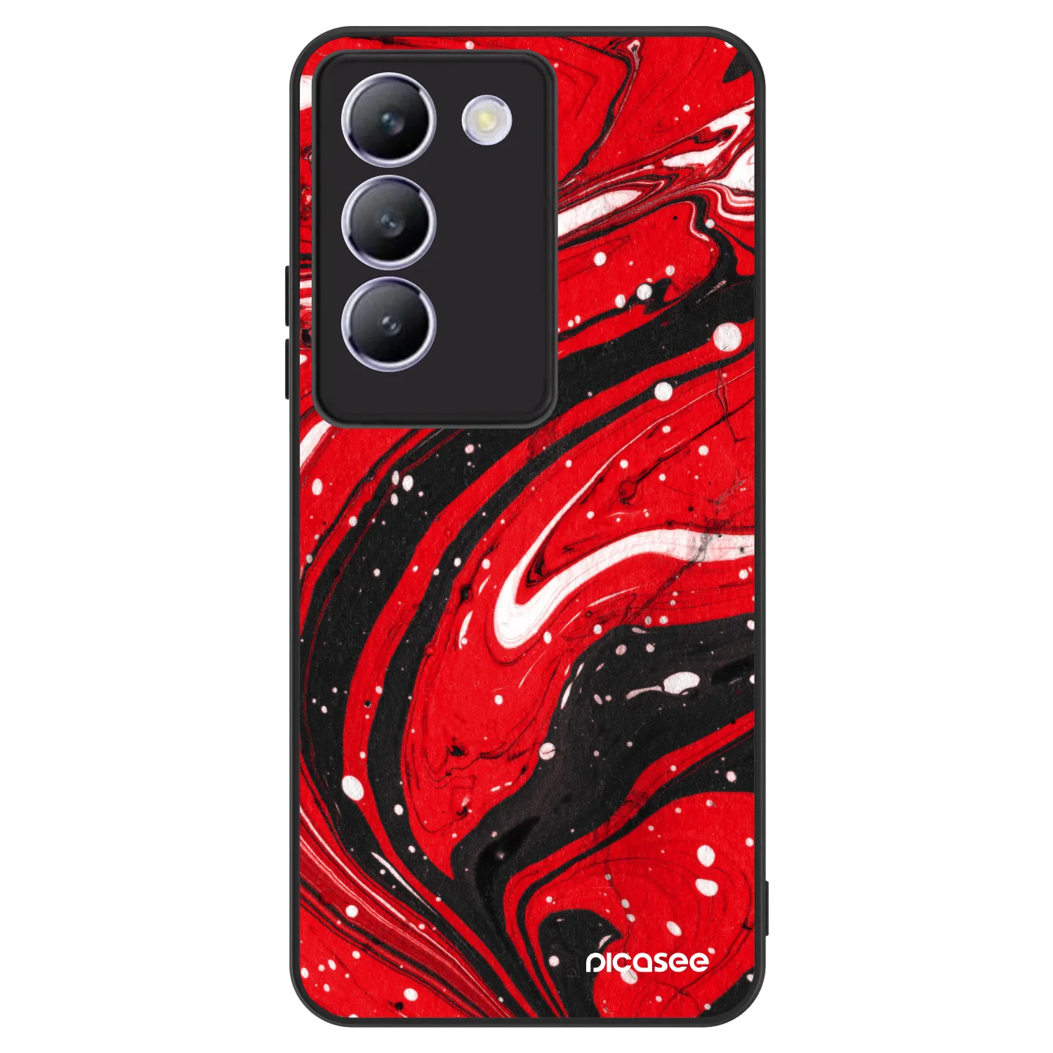 Picasee ULTIMATE CASE za Vivo V40 SE 5G - Red black