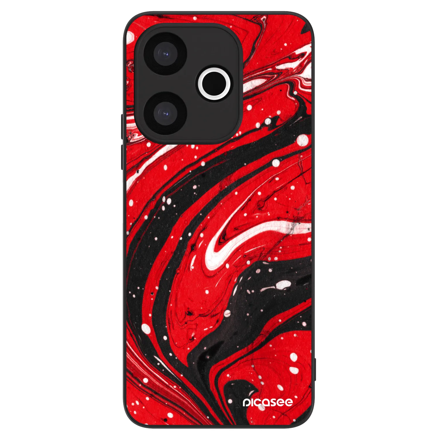 Picasee ULTIMATE CASE za Xiaomi Redmi 13 4G - Red black
