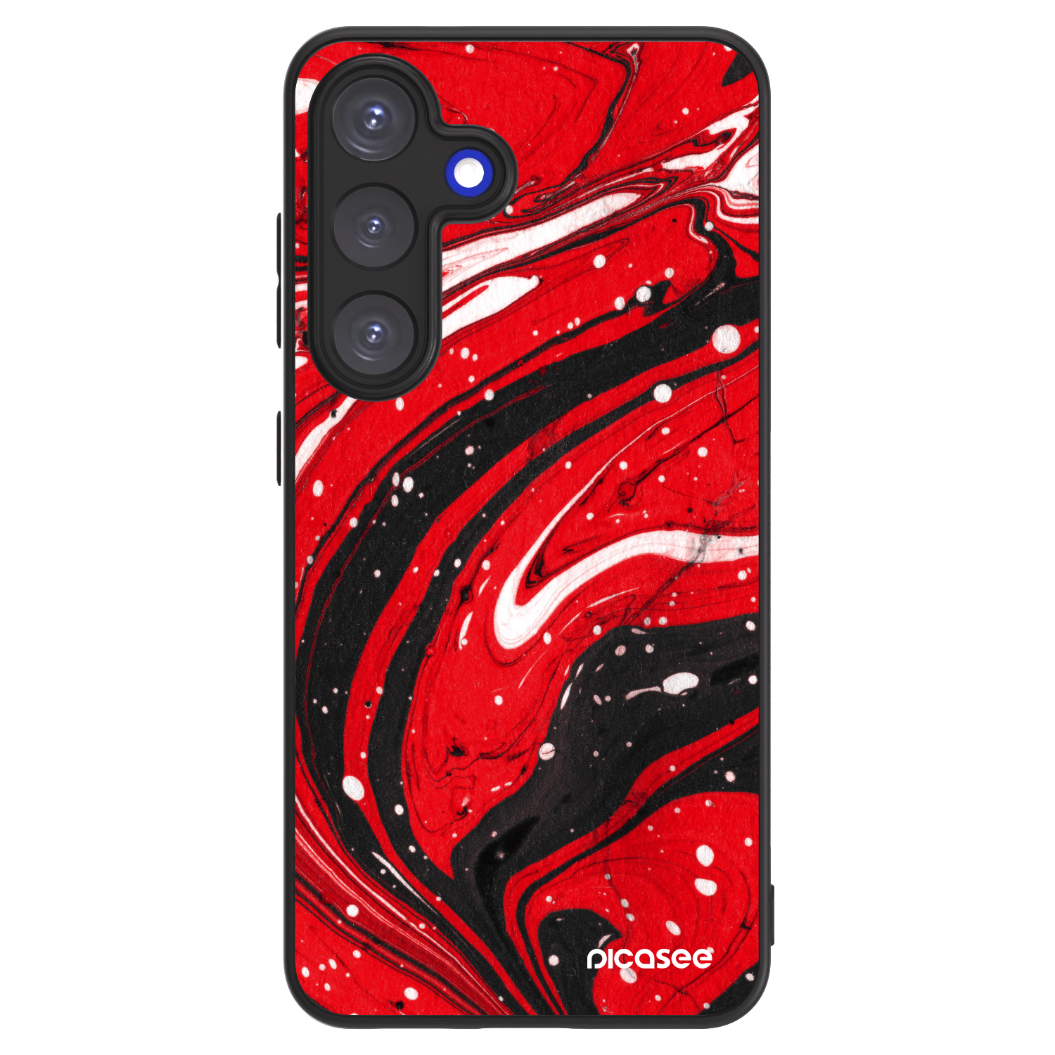 Picasee ULTIMATE CASE za Samsung Galaxy S25 5G - Red black