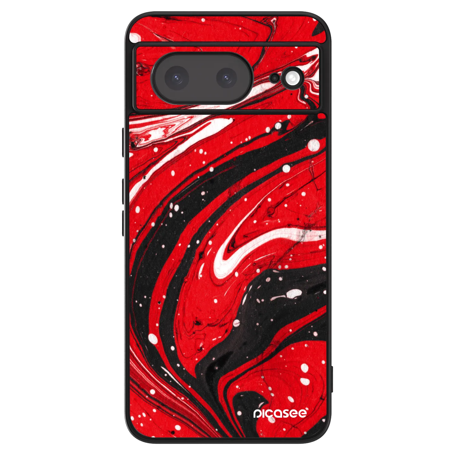 Picasee ULTIMATE CASE za Google Pixel 8a - Red black