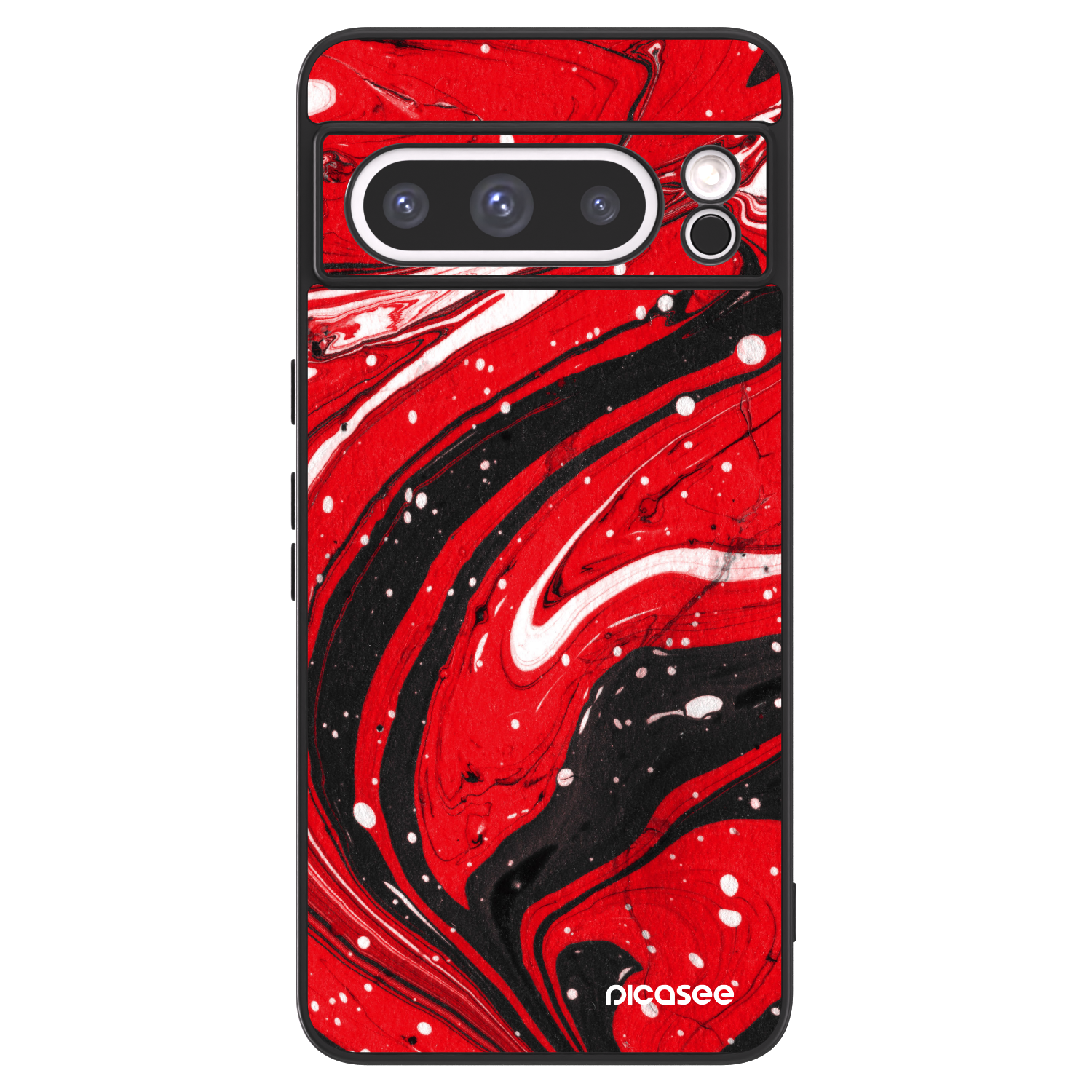 Picasee ULTIMATE CASE za Google Pixel 8 Pro - Red black
