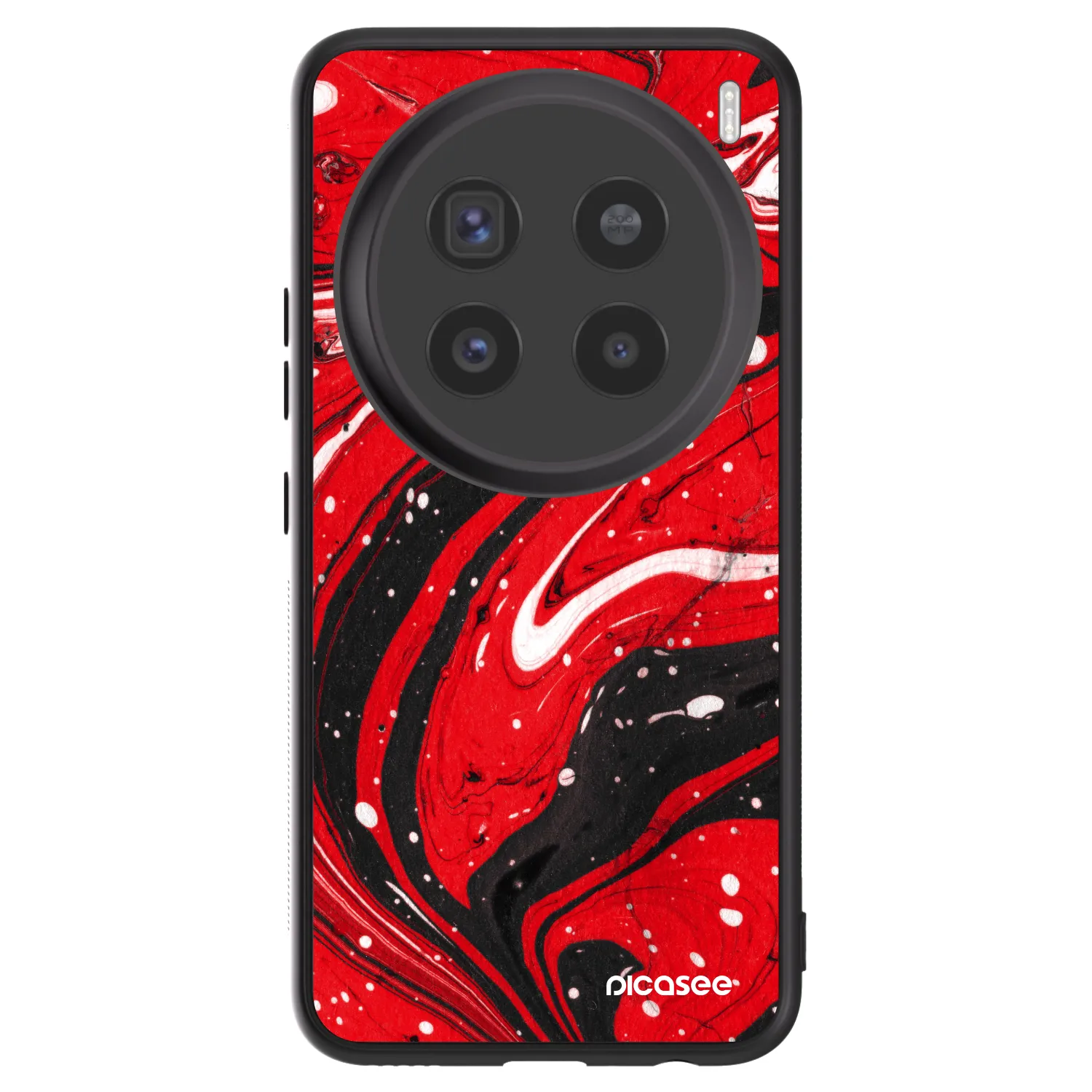 Picasee ULTIMATE CASE za Vivo X200 Pro - Red black