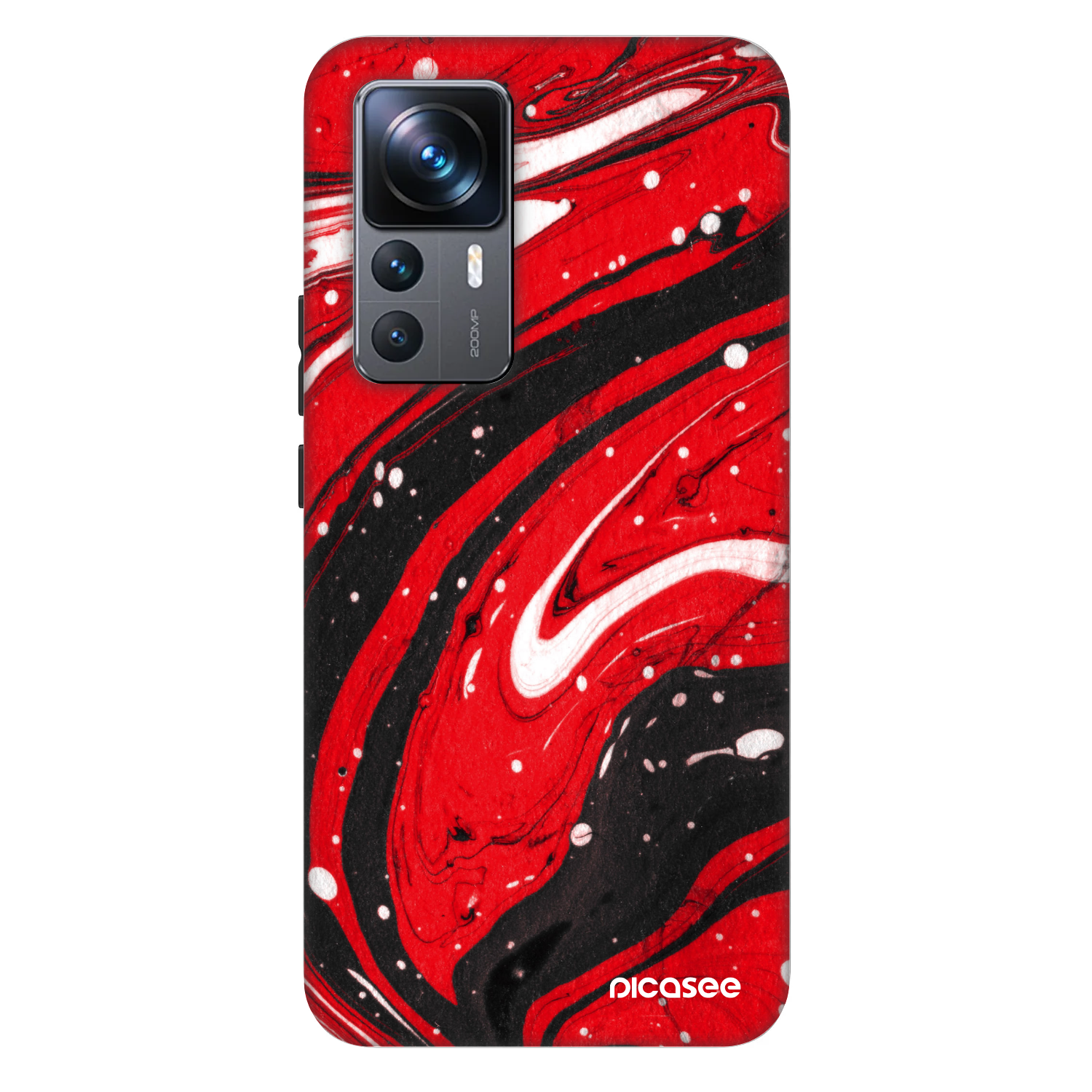 Picasee Fashion Case za Xiaomi 12T Pro - Red black