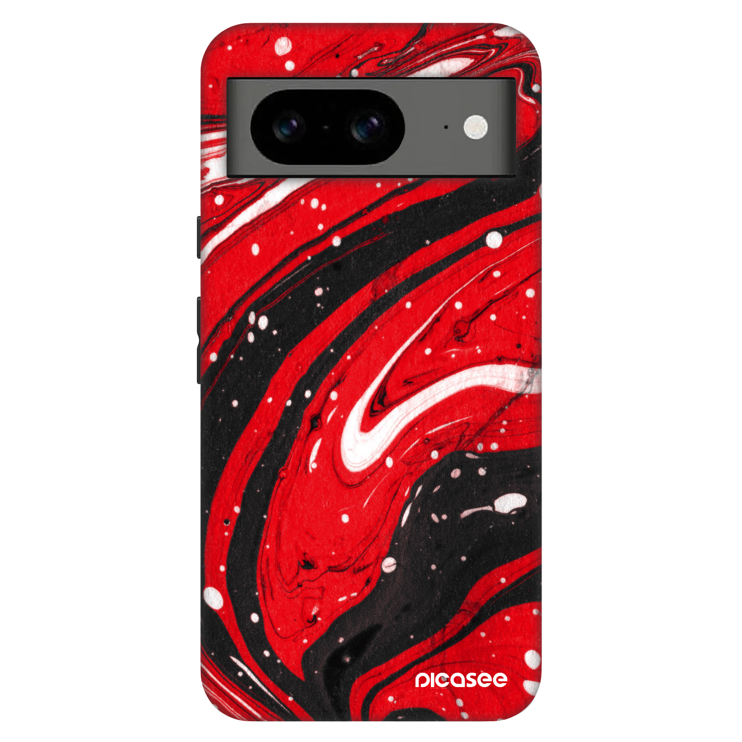 Picasee Fashion Case za Google Pixel 8 Pro - Red black