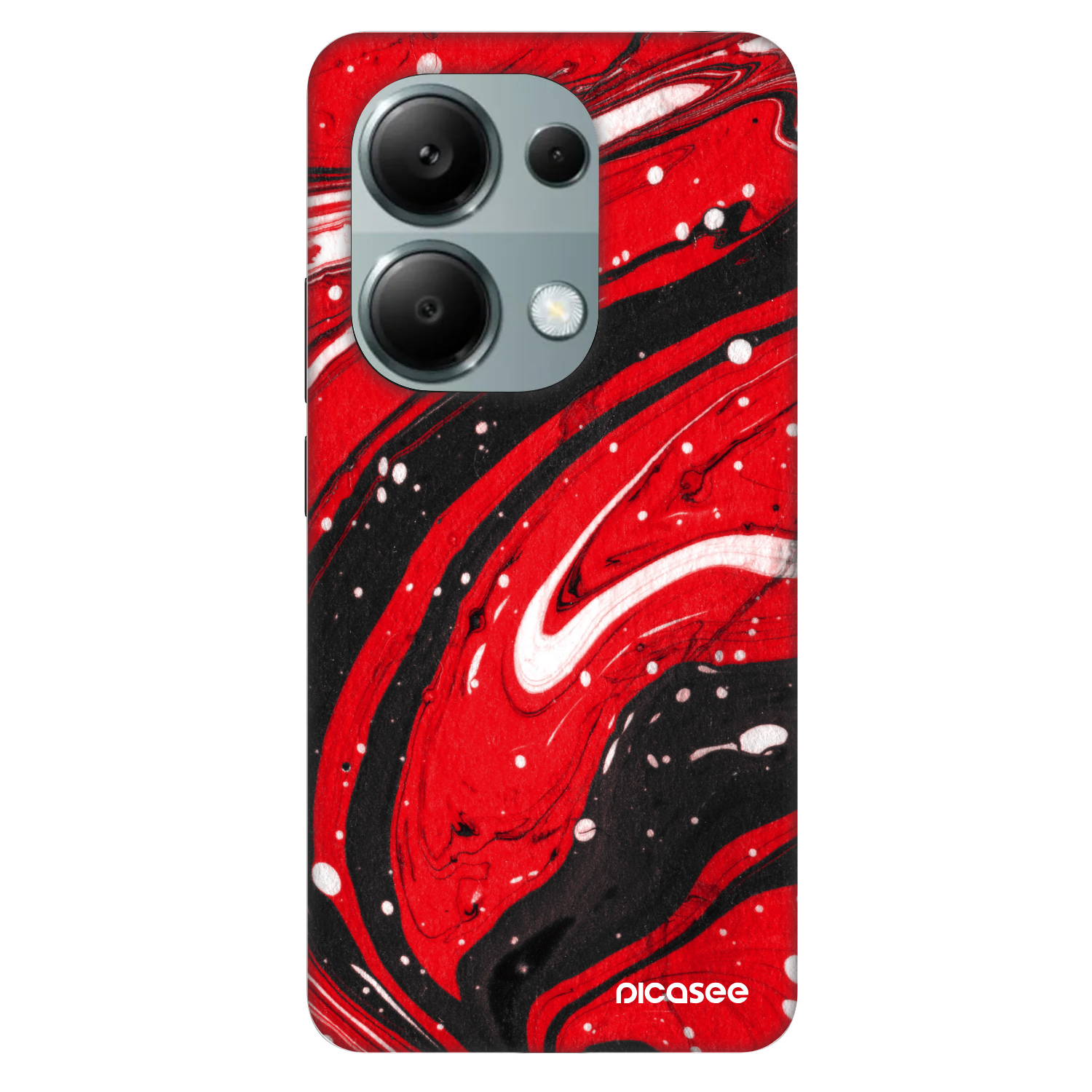 Picasee Fashion Case za Xiaomi Redmi Note 13 Pro 4G - Red black