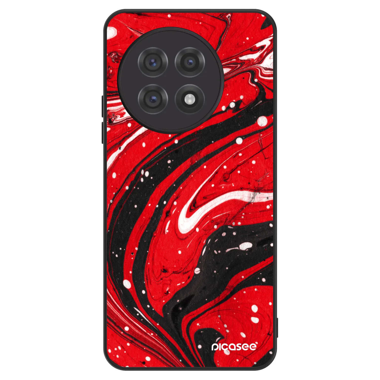 Picasee ULTIMATE CASE za OnePlus 13R 5G - Red black