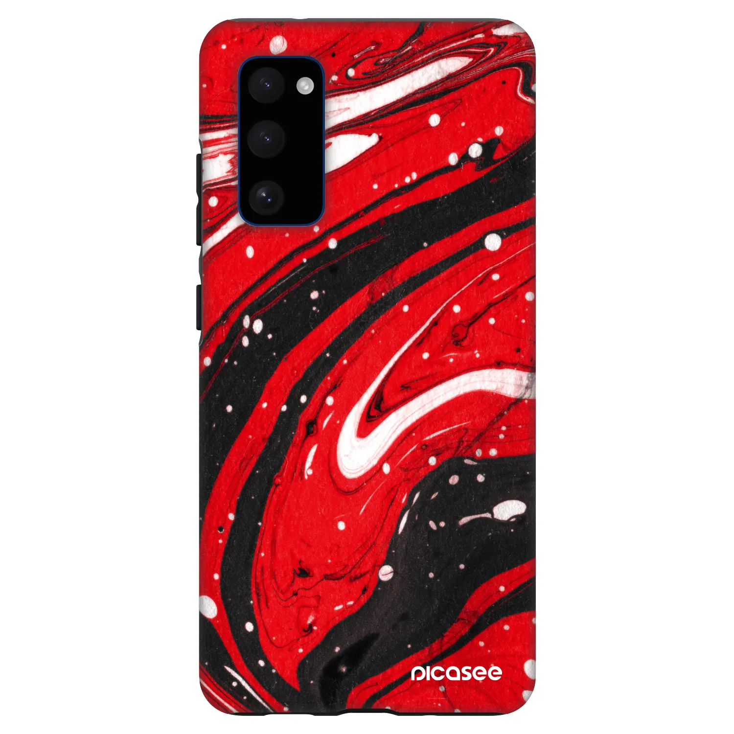 Picasee Fashion Case za Samsung Galaxy S20 FE - Red black