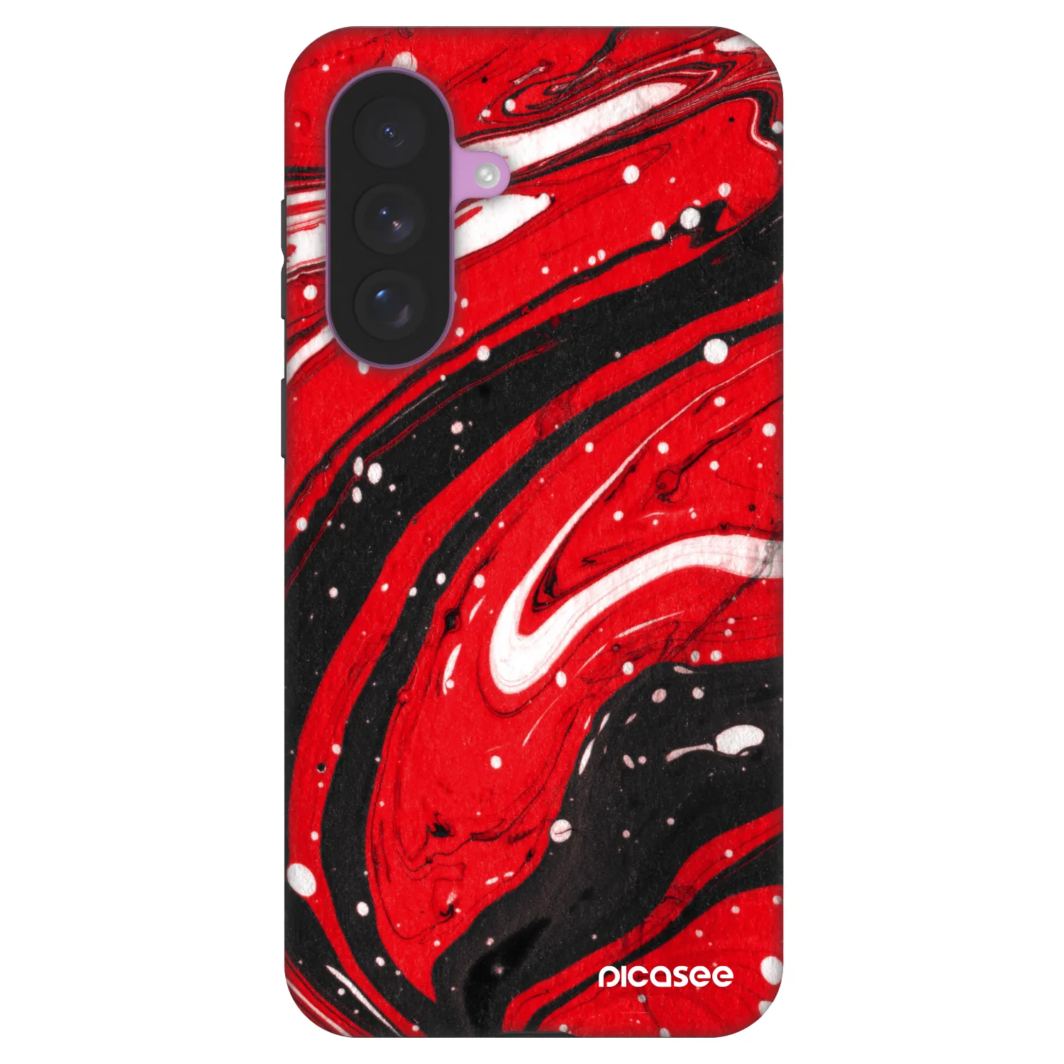 Picasee Fashion Case za Samsung Galaxy A57 5G - Red black