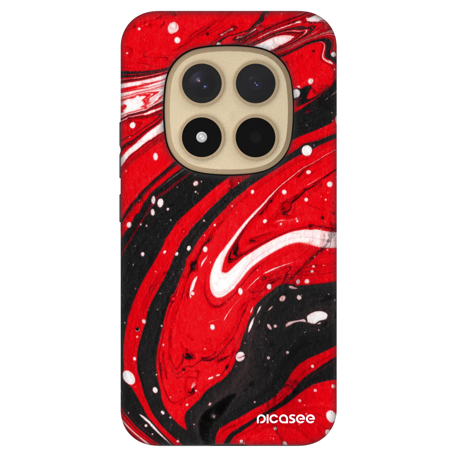 Picasee Fashion Case za Xiaomi Redmi Note 15 Pro+ - Red black