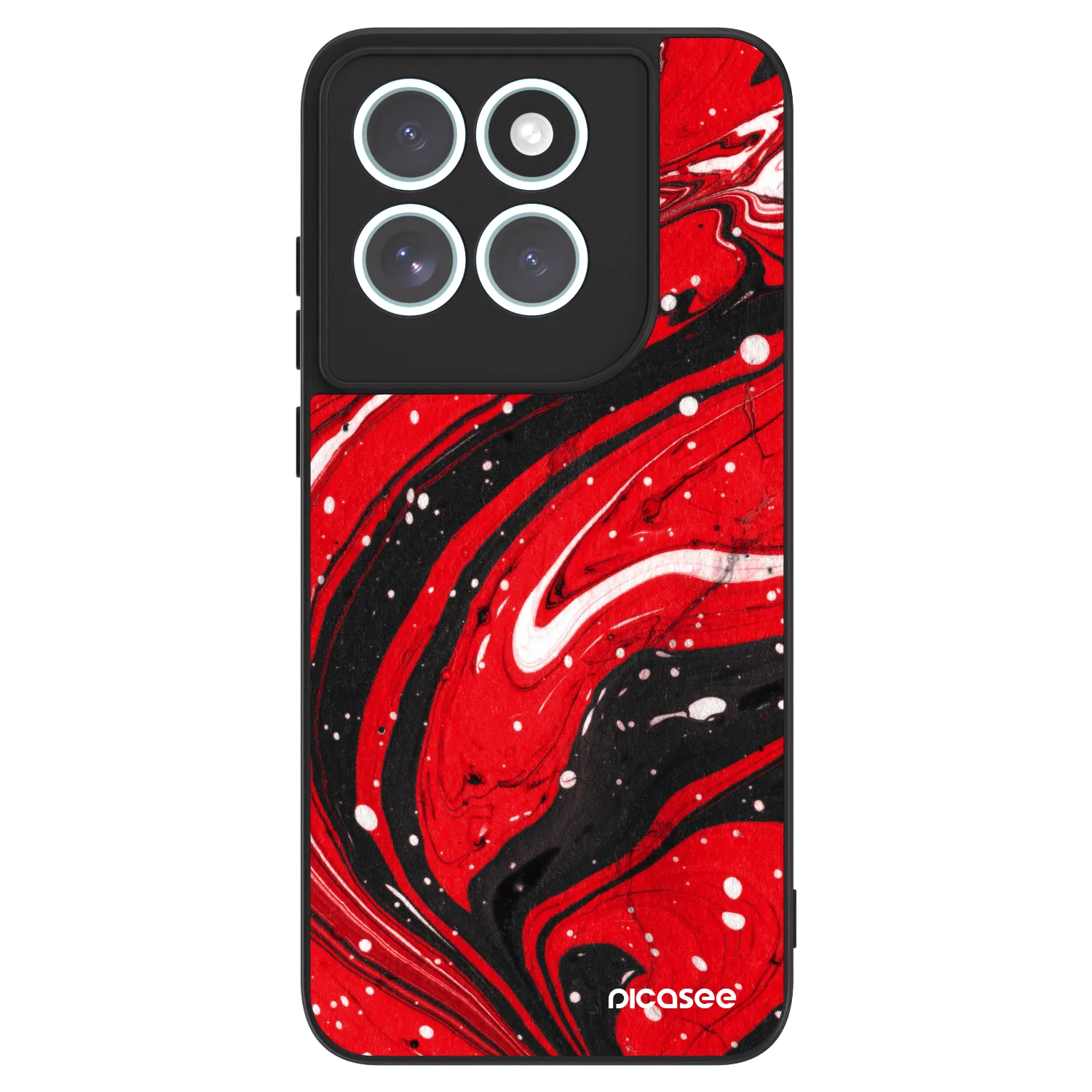 Picasee ULTIMATE CASE za Motorola Edge 70 Fusion - Red black