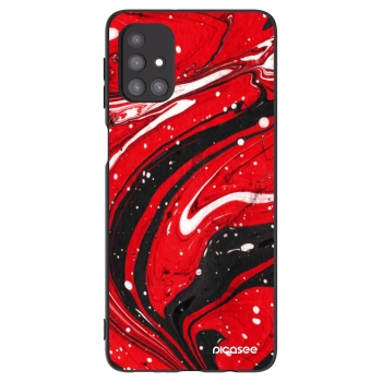 Ovitek za Samsung Galaxy M31s - Red black