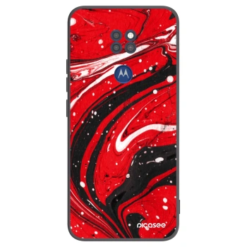 Ovitek za Motorola Moto G9 Play - Red black