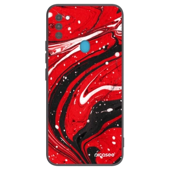 Ovitek za Samsung Galaxy M11 - Red black