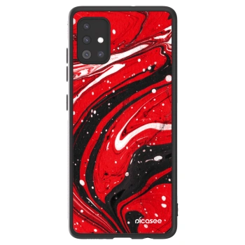 Picasee ULTIMATE CASE za Samsung Galaxy A51 A515F - Red black