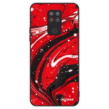 Ovitek za Xiaomi Redmi Note 9 - Red black
