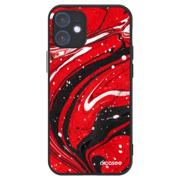 Picasee ULTIMATE CASE za Apple iPhone 12 mini - Red black