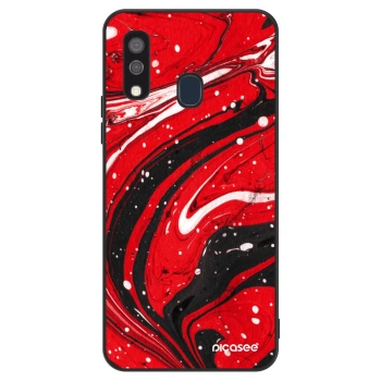 Ovitek za Samsung Galaxy A40 A405F - Red black
