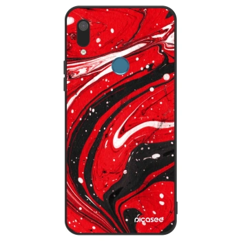 Ovitek za Huawei Y7 2019 - Red black
