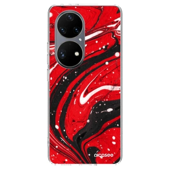Ovitek za Huawei P50 - Red black