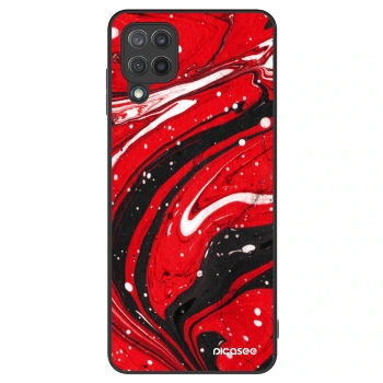 Ovitek za Samsung Galaxy M12 M127F - Red black