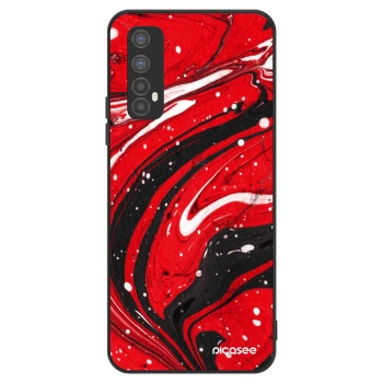 Ovitek za Realme 7 - Red black