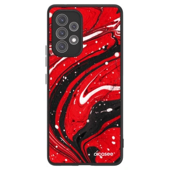 Picasee ULTIMATE CASE za Samsung Galaxy A52s 5G A528B - Red black