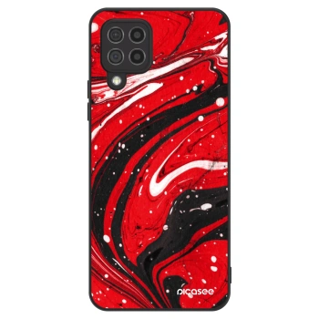 Ovitek za Samsung Galaxy A22 A225F 4G - Red black