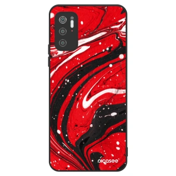 Ovitek za Xiaomi Poco M3 Pro 5G - Red black