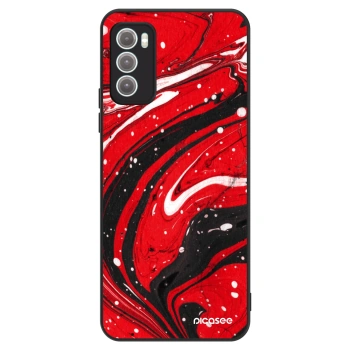 Ovitek za Motorola Moto G60 - Red black
