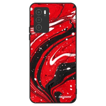 Ovitek za OPPO A16 - Red black