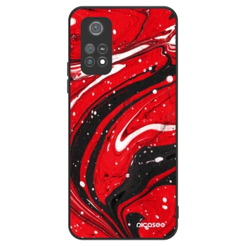 Ovitek za Xiaomi Poco M4 Pro - Red black