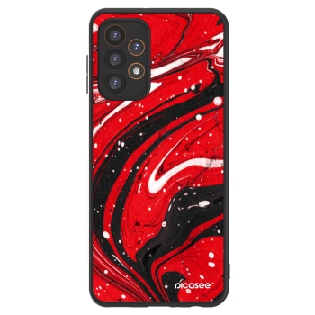 Picasee ULTIMATE CASE za Samsung Galaxy A23 A235F 4G - Red black