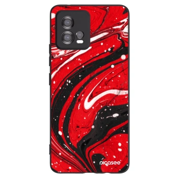 Ovitek za Motorola Moto G72 - Red black