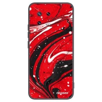 Picasee silikonski črni ovitek za Xiaomi 13 Pro - Red black