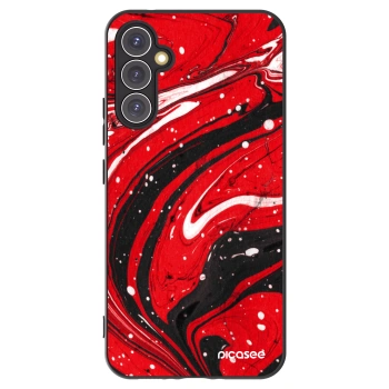 Picasee silikonski črni ovitek za Samsung Galaxy A34 5G A346B - Red black