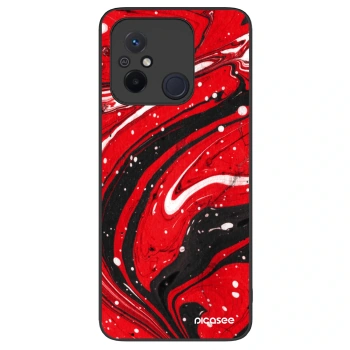 Ovitek za Xiaomi Redmi 12C - Red black