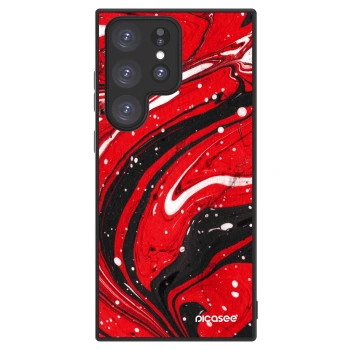 Picasee ULTIMATE CASE PowerShare za Samsung Galaxy S23 Ultra 5G - Red black