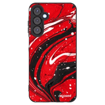 Picasee silikonski črni ovitek za Samsung Galaxy A25 A256B 5G - Red black