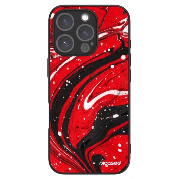 Ovitek za Apple iPhone 16 Pro - Red black
