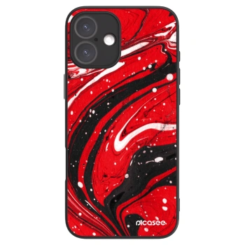 Picasee ULTIMATE CASE MagSafe za Apple iPhone 16 Plus - Red black