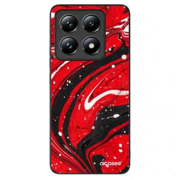 Picasee ULTIMATE CASE za Xiaomi 14T Pro - Red black