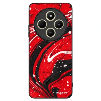 Ovitek za Xiaomi Redmi 14C - Red black