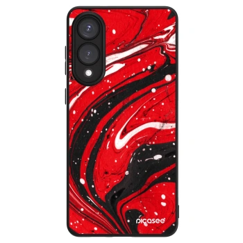 Ovitek za Samsung Galaxy S25 Edge 5G - Red black
