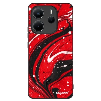 Picasee ULTIMATE CASE za Xiaomi Redmi Note 14 4G - Red black
